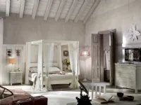Letto matrimoniale a baldacchino Letto a baldacchino  Artigianale a prezzo scontato