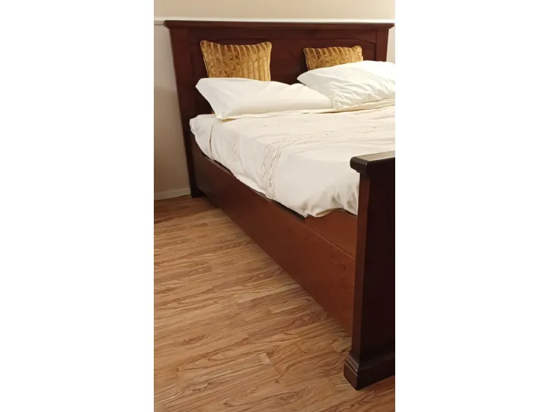 Letto in legno con cassetti Barca Zilio a prezzo ribassato