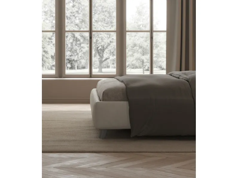 Letto classico con contenitore Lady Giessegi a prezzo ribassato