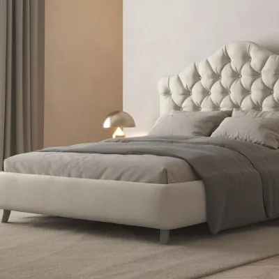 Letto classico con contenitore Lady Giessegi a prezzo ribassato