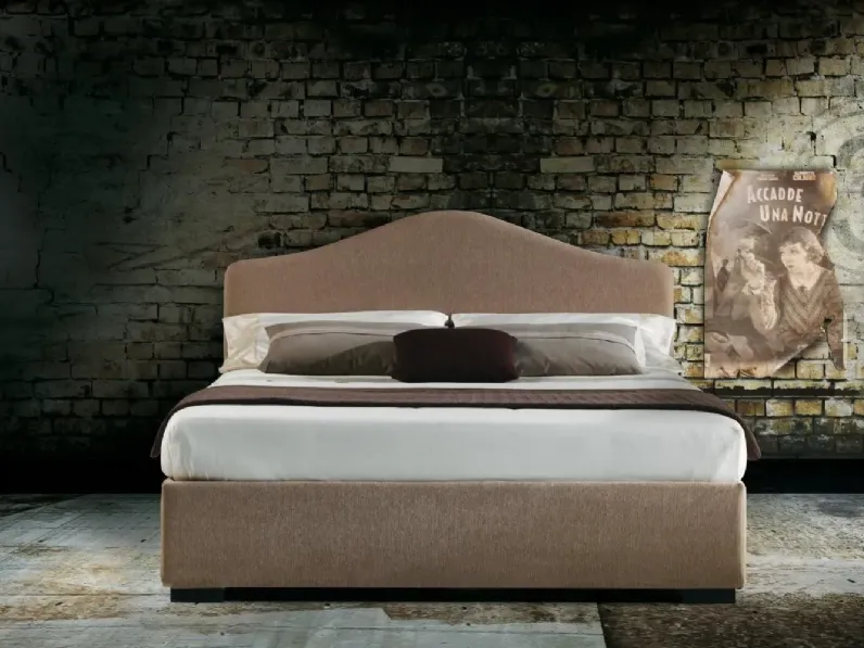 Letto imbottito con contenitore Lovely Samoa a prezzo ribassato