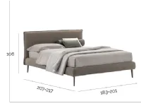 Letto moderno Dalia V&nice con un ribasso del 32%