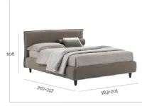 Letto moderno Dalia V&nice con un ribasso del 32%