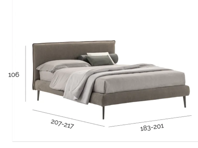 Letto moderno Dalia V&nice con un ribasso del 32%