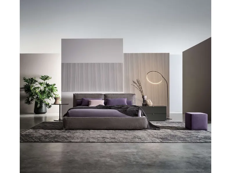 Letto design con contenitore Academy Twils a prezzo scontato