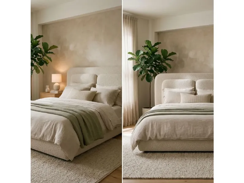 Letto design Aura confort  Collezione esclusiva con uno sconto del 41%