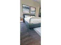 Letto imbottito con contenitore Av 211 letto karol Bolzan a prezzo ribassato