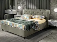 Letto imbottito con contenitore BohemeArtigianalea prezzo scontato