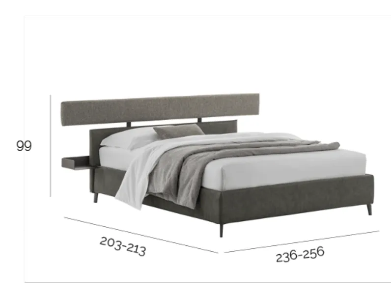 Letto design Denver V&nice con uno sconto del 32%