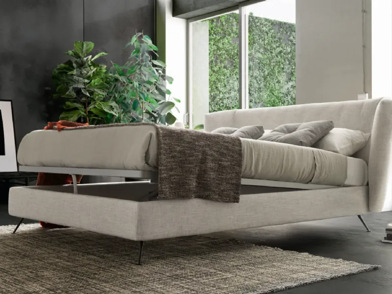 Letto design Duke high Valentini scontato 40%