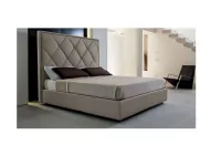 Letto imbottito con contenitore Letto in pelle contenitore luxury italia Md work a prezzo scontato