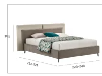 Letto design Monroe V&nice con uno sconto del 32%