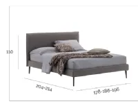 Letto Mood V&nice SCONTATO a PREZZI OUTLET