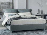 Letto design con contenitore Nathalie Flou a prezzo ribassato