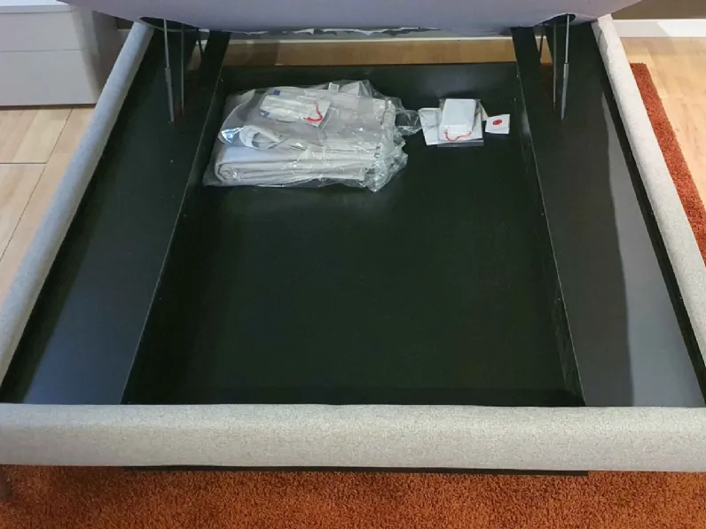 Letto design con contenitore Osaka new Noctis a prezzo scontato