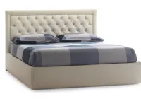 Letto design con contenitore Vittoria Artigianale a prezzo scontato