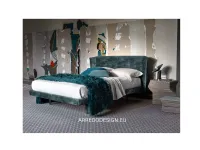 Letto matrimoniale con piedini Riva Veneran a prezzo ribassato