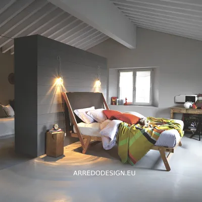 Letto in legno modello Tolo di Noctis scontato 30%