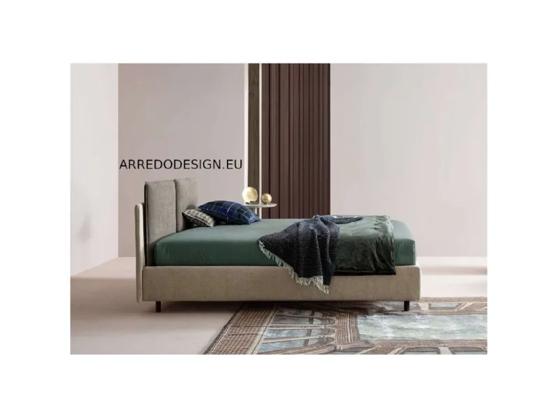 Letto matrimoniale design Frick Twils a prezzo ribassato
