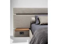 Letto design con giroletto Infinito Twils a prezzo ribassato