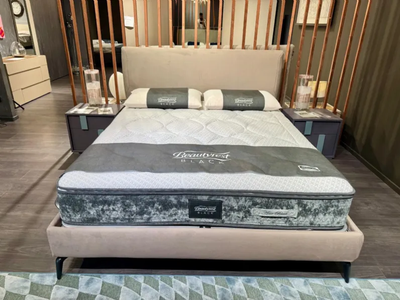Letto design Lenox  Novaluna scontato 33%