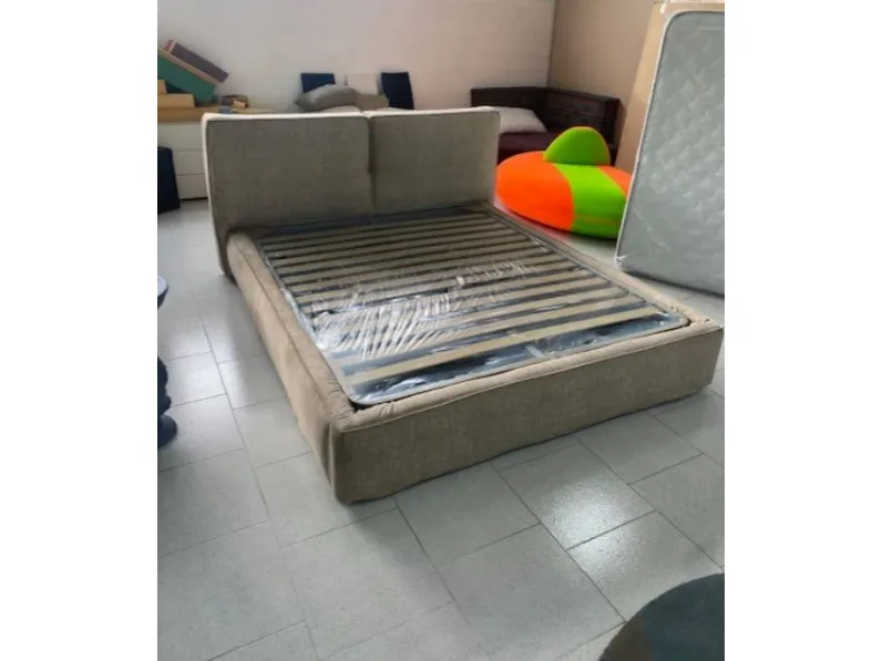 Letto matrimoniale con contenitore Letto contenitore pronta consegna sfoderabile Md work a prezzo ribassato