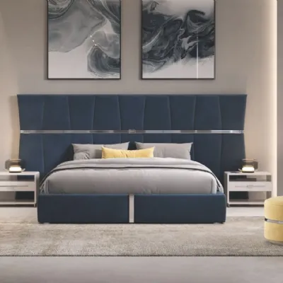 Approfitta dello sconto 38% sul letto luxury maxi acciaio velluto di Md work