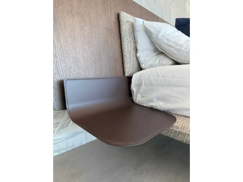 Letto matrimoniale design Matisse Novamobili a prezzo scontato