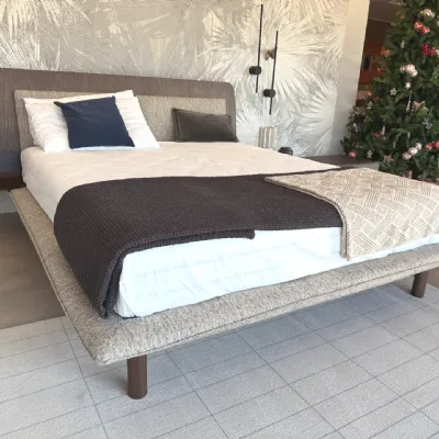 Letto matrimoniale design Matisse Novamobili a prezzo scontato