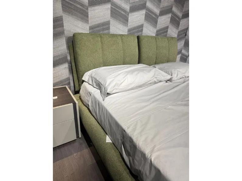 Letto design con contenitore Tecum Novaluna a prezzo scontato