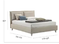 Letto design Wiky V&nice con uno sconto del 32%