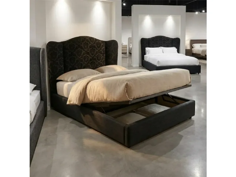 Letto design Duca damasco  Collezione esclusiva con uno sconto del 50%