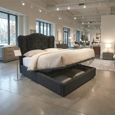 Letto design Duca damasco  Collezione esclusiva con uno sconto del 50%