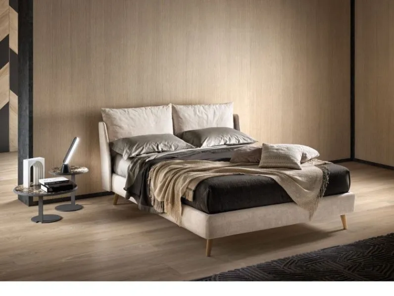 Letto imbottito modello Fun double lift * di Samoa scontato 35%