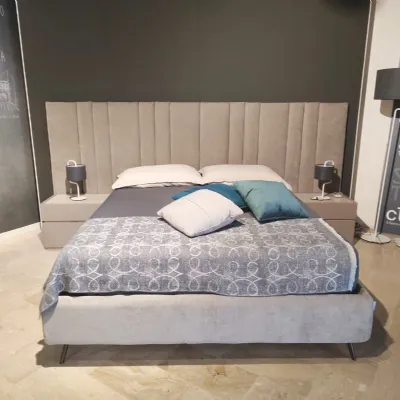Letto moderno con contenitore Galassia Artigianale a prezzo ribassato