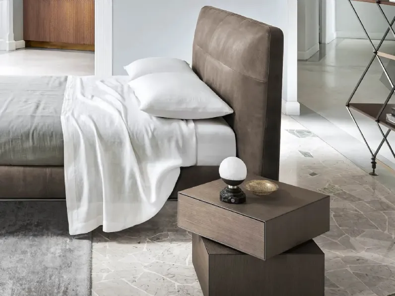 Letto matrimoniale moderno Gaston Sangiacomo a prezzo scontato