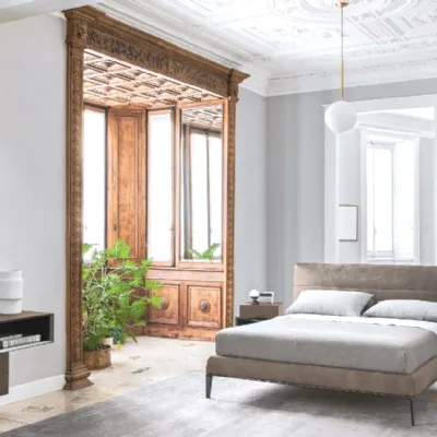 Letto matrimoniale moderno Gaston Sangiacomo a prezzo scontato