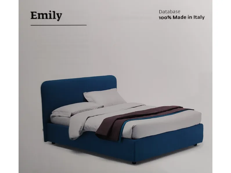 Letto matrimoniale moderno Gin air emily tango Collezione esclusiva a prezzo ribassato