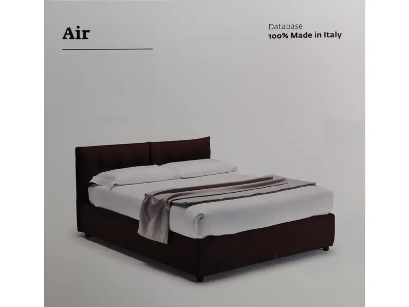 Letto matrimoniale moderno Gin air emily tango Collezione esclusiva a prezzo ribassato
