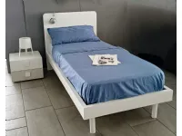 Letto moderno con giroletto Giotto Doimo cityline a prezzo scontato