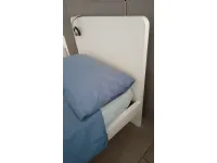 Letto moderno con giroletto Giotto Doimo cityline a prezzo scontato