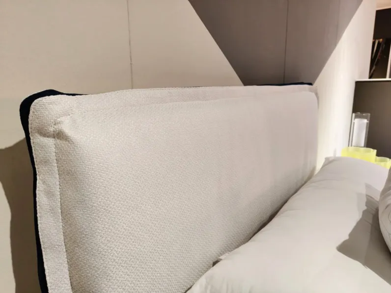 Letto moderno con contenitore Giove Noctis a prezzo ribassato