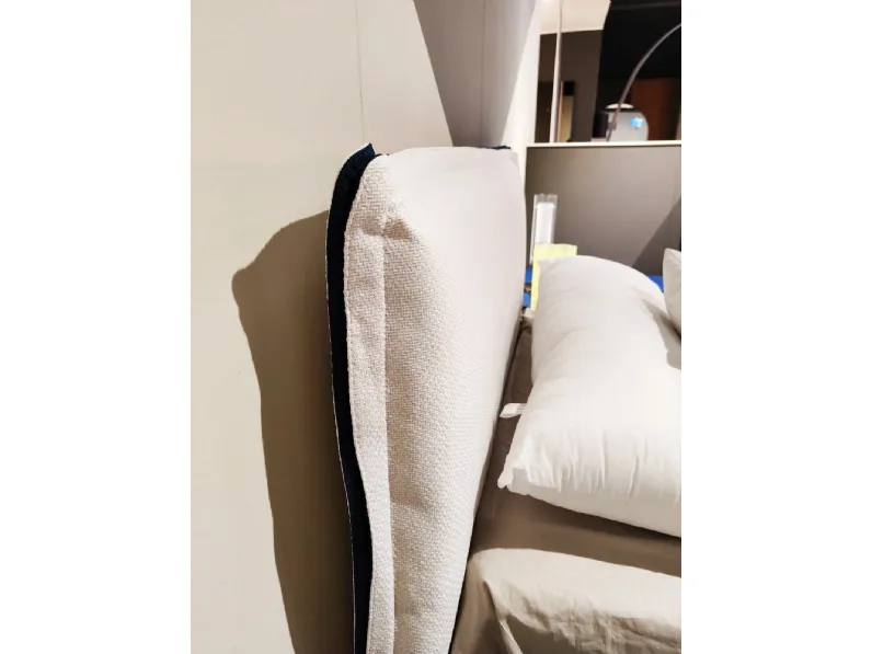 Letto moderno con contenitore Giove Noctis a prezzo ribassato