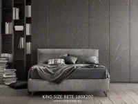 Letto imbottito modello Good lift di Samoa scontato 35%