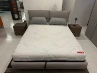 Letto imbottito con contenitore Iorca Bolzan a prezzo scontato