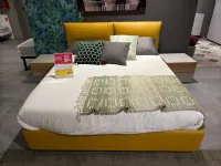 Letto moderno con contenitore Ketlin Collezione esclusiva a prezzo ribassato