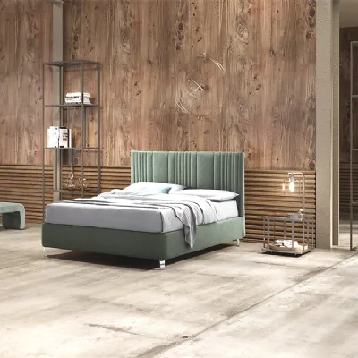 Letto matrimoniale ma con contenitore Artigianale SCONTATO a PREZZI OUTLET