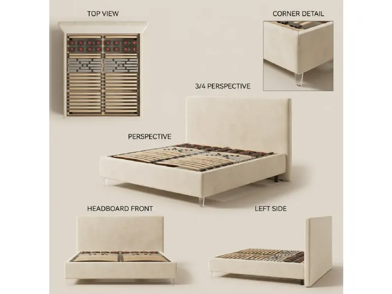 Letto  luxury Collezione esclusiva SCONTATO a PREZZI OUTLET