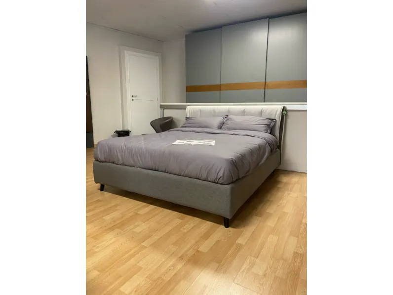 Letto matrimoniale con contenitore Nisio Collezione esclusiva a prezzo scontato