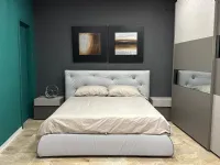 Letto imbottito modello Roger di Giessegi scontato 50%